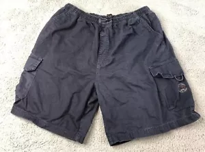 Gear for Sports Men's Chino Shorts XL Blue Cargo Pockets USMC Logo Cotton - Picture 1 of 8