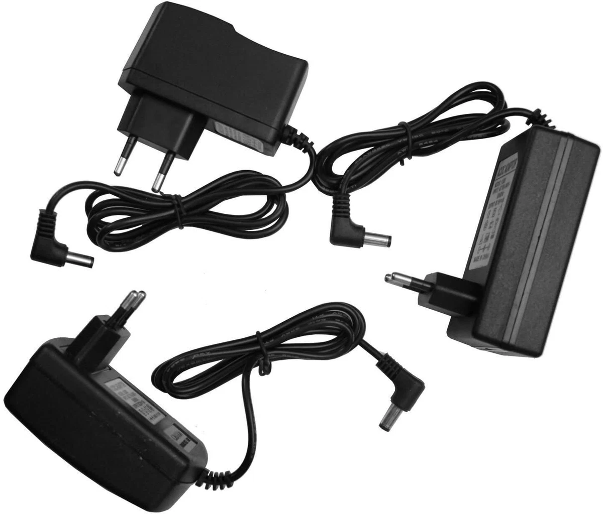 Netzadapter 15 V Für OPTEX Video-Türsprechanlage (Ref 990271) – 110 Cm Kabel, EU-Stecker
