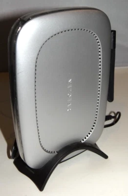 NETGEAR 54 Mbps Wireless Router WGR614 v4 with Power Cable Color Gray Works - Image 1 of 4