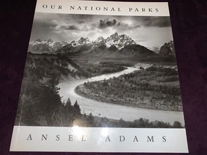 OUR NATIONAL PARKS ANSEL ADAMS, FE 2001 printing softcover book - Picture 1 of 5