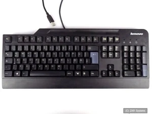 Lenovo 41A5303 SK-8825 SIL11-W46 SIL11-W47 USB Tastatur Keyboard QWERTZ Schwarz - Bild 1 von 1