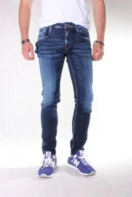 Jeans Uomo Replay M914Y 141 902 007 Basso Nuovo