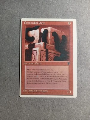 MTG Primordial Ooze Chronicles Regular Uncommon MISSPRINTED** - Image 1 of 3