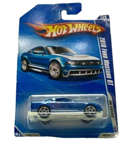 Hot Wheels # 69 HW Garage 2010 Ford Mustang GT Blue 069/240 - Picture 1 of 3