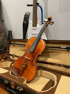 ProString Handmade Violin BRILLIANT model 4/4 size (case + bow + rosin included) - Image 1 of 4