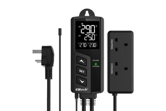 Elitech Temperature Controller Digital Thermostat for Aquarium Carboy Homebrew  - Image 1 of 1