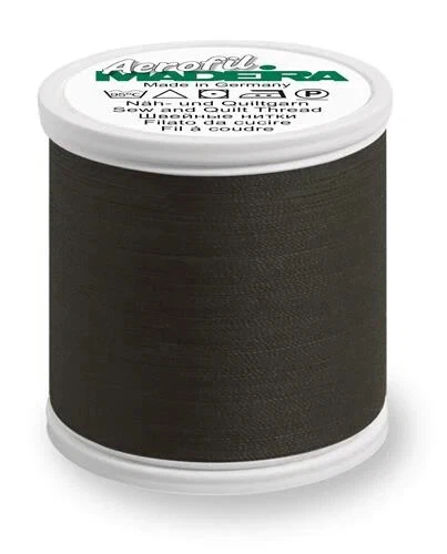 MADEIRA AEROFIL EMBROIDERY THREAD 400M - 8000 BLACK - Image 1 of 1