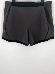UNDER ARMOUR SPEEDPOCKET 6'' GRAY SHORT MENS SIZE XXL - Picture 1 of 5