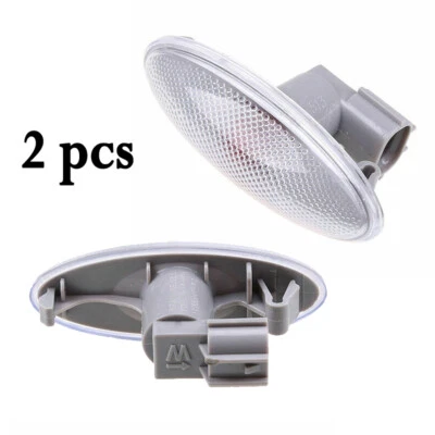 2Pcs Side Marker Light Turn Signal Lamp Fender Fit For Toyota Yaris 2001-2005 - Image 1 of 4