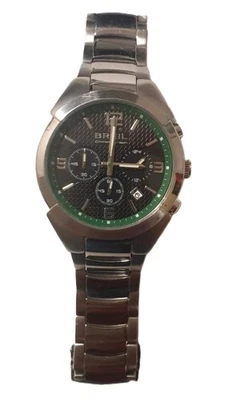 Orologio Breil GAP uomo TW1380 ACCIAIO NERO VERDE CRONOGRAFO ACCIAIO - Immagine 1 di 3