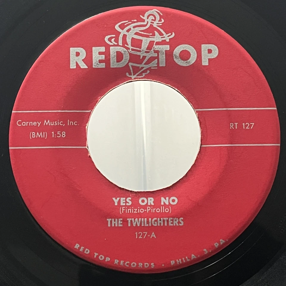 Rock, Pop The Twilighters - Yes Or No / The Key To My Heart Red Top - Image 1 of 2