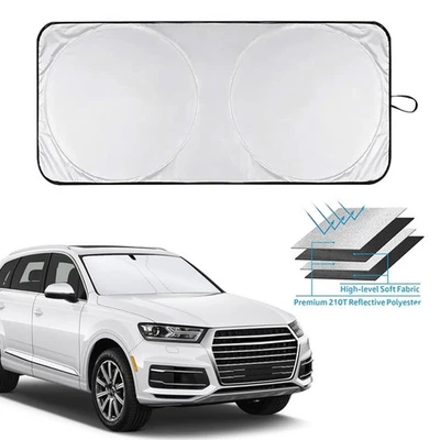 Parasol plegable bloque UV parabrisas de coche accesorios Chevrolet Foto 1 de 4