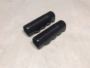 Wheelchair Hand Grip Black Plastic Pair - Picture 1 of 5