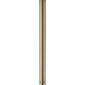 AirPro Collection 18 in. Ceiling Fan Downrod in Vintage Brass - Picture 1 of 2