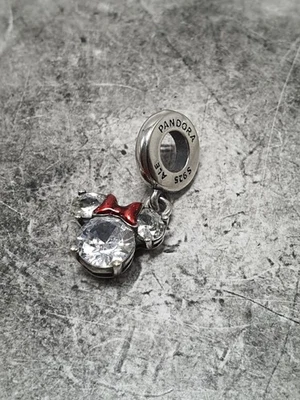 Pandora Minnie Mouse Dangle Charm Used - Image 1 of 3