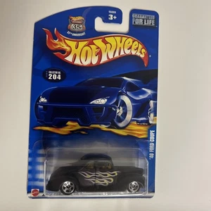 Hot Wheels '40 FORD COUPE, Black; 2002 Collector No.  204 - Picture 1 of 10