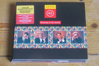 LEVEL 42 - Running in the Family - 2 CD 25th anniversary deluxe edition (2012) - Image 1 of 4