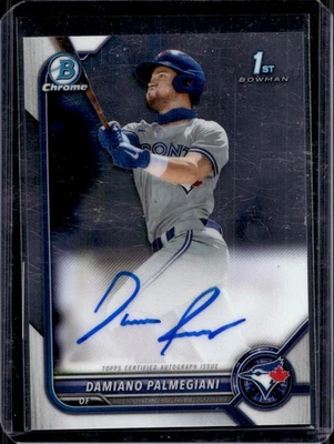 Damiano Palmegiani 2022 Bowman Chrome #CPA-DP 1st Prospect Auto - Image 1 of 2