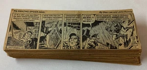 lot of 294 AMAZING SPIDER-MAN daily newspaper strips ~ no duplicates ~ all 1977 - Picture 1 of 1
