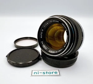 Olympus OM-System G.Zuiko Auto-S 50mm F/1.4 Lens From Japan - Mint - Picture 1 of 8