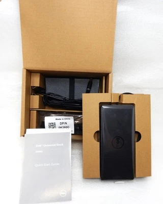 Dell D6000 USB 3.0 UHD 4k Universal Docking Station - Image 1 of 4