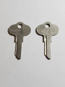 Taylor brand key blanks, set of 2, # c39c, locksmith  - Bild 1 von 4