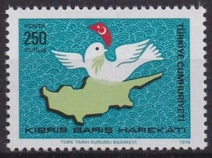 Turkije/Turkey postfris 1974 MNH 2331 - Cyprus - Picture 1 of 1