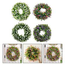 Colorful Ranunculus Spring Summer Wreath Welcoming For Front Door Decoration