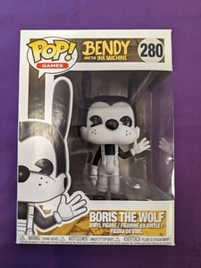 Bendy and the Ink Machine Boris the Wolf. Funko Pop Vinyl 280 pre-owned in VGC - Picture 1 of 9