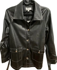 New faux leather jacket women - Picture 1 of 7