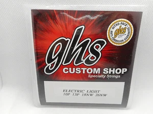 GHS Cigar Box Gitarre 4 Saiten Set - Elektro "Light" Open G/Open D/STD TUNING - Bild 1 von 4