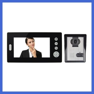 7 inch TFT Color Panel 2.4GHz Digital Wireless Video Door Phone - Imagen 1 de 16