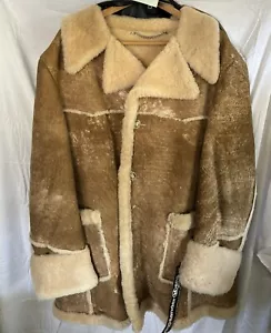 Men's Vintage Highlander Suede Coat Size 48 - Picture 1 of 2