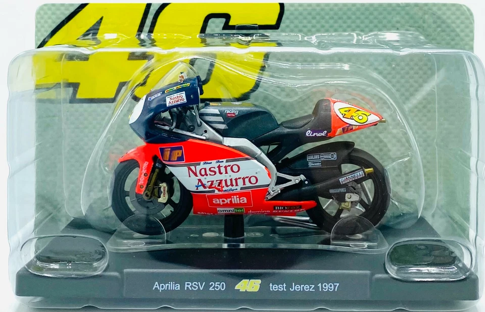 EBOND Moto Valentino Rossi Aprilia RSV 250 - Test Jerez 1997 - 1:18 - 0298 - Immagine 1 di 1