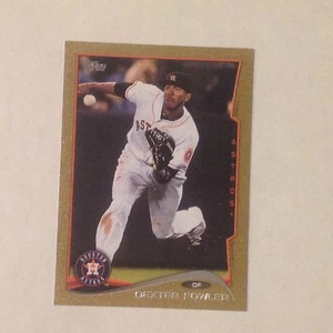 DEXTER FOWLER #622 Astros 63/63 Made an ebay 1/1 ? Gold 2014 Topps Mini - Picture 1 of 1