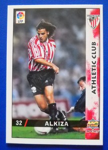 CARD MUNDICROMO LAS CHIPS DE LA LIGA 98 99 N.32 - ALKIZA - ATHLETIC BILBAO