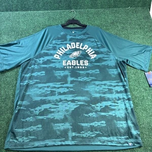 Philadelphia Eagles NFL Green Fanatic Shirt HAIL MARY NWT 3XL 100% Polyester - Picture 1 of 6