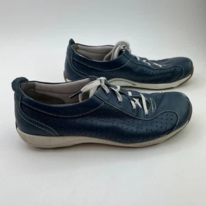 Zapatillas deportivas Dansko Hillary de cuero para mujer zapatos cómodos azul marino talla 41 - 7,5/8 - Imagen 1 de 9