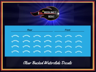 Calcomanía 'Neumáticos Firestone' 1/64 SCR-0084 Foto 1 de 3