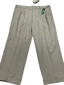 NWT Pro Tour Cool Play Comfort Tech Mens Size 42x30 Khaki Pants - Picture 1 of 4