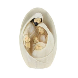 Nativity Scene Statue Joseph Mary Baby Jesus Statue Holy Family Figurine - Picture 1 of 10