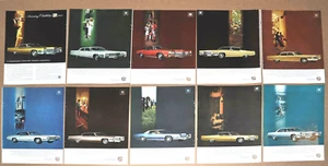 1969 CADILLAC advertisements x10 De Ville sedan coupe Fleetwood Eldorado Deville - Bild 1 von 11