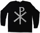 Chi Rho Symbol Long Sleeve T-Shirt ? Xp Ichtys Kaiser Jesus Christ Pax Christi