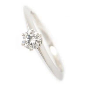 Tiffany & Co. Damen Solitär über 0,20ct PT950 1P Diamant Ring Größe 4-4,5 - Bild 1 von 9