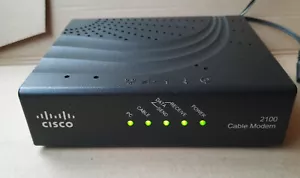 Cisco 2100 Netzkabelmodem EPC2100R3 power cable modem - Bild 1 von 4