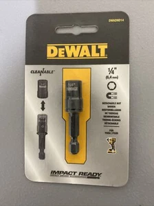 Dewalt Impact Ready 1/4" X 2-9/16" Black Oxide Magnetic Nut Driver (DWADND14) - Picture 1 of 1