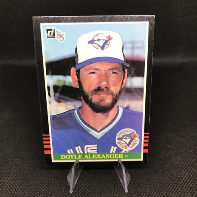 1985 Donruss/Leaf Baseball # 134 Doyle Alexander - Image 1 of 2