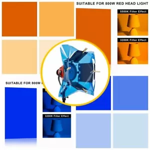 Selens Flash Color Gel Filters Full Colored Correction Sheet Photo Studio Filter - Picture 1 of 12
