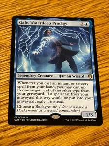 MTG Commander Battle for Baldur's Gate, Gale Waterdeep Prodigy - Picture 1 of 1