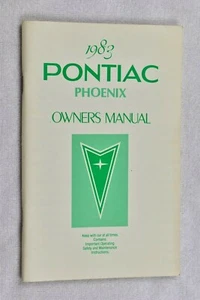 Pontiac Phoenix 1983 manual del propietario - Imagen 1 de 1